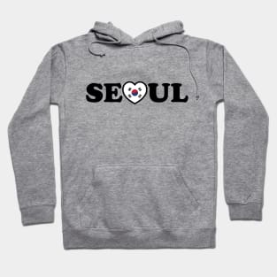 Seoul Love Heart Taegeukgi Flag Hoodie